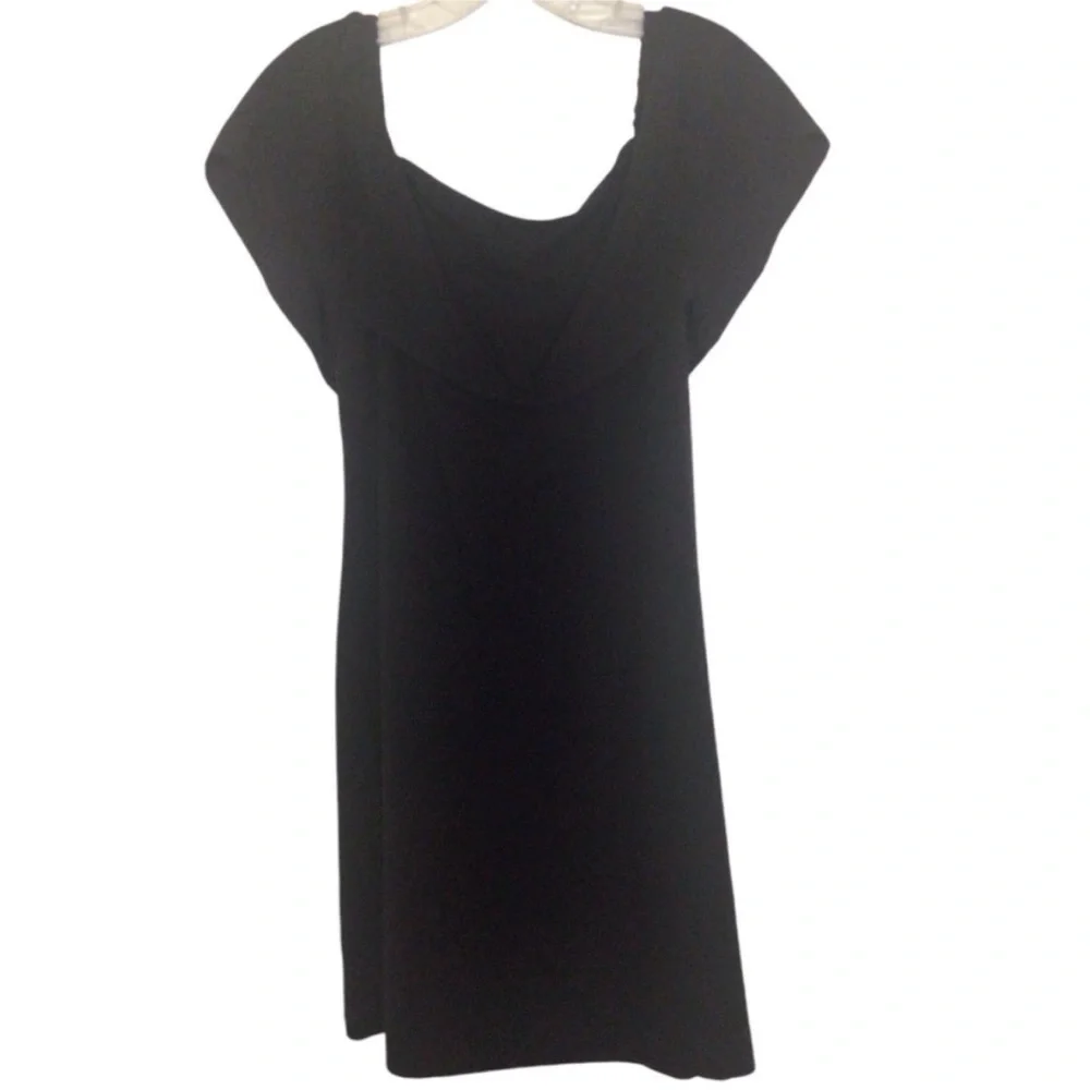 Chandler Henry Black Off the Shoulder Dress Size M - Picture 3 of 6